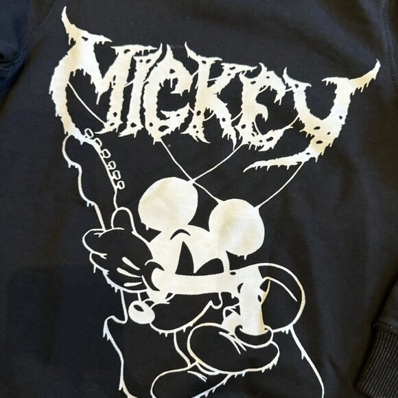 Black Mickey Mouse Disney Sweatshirt - Picture 2 of 6